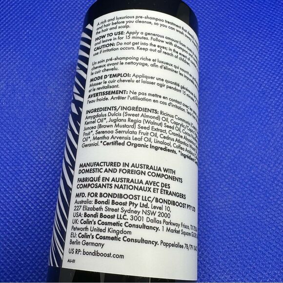 Bondi Boost Elixir Hair Oil (Pre Wash) - Picture 4 of 5